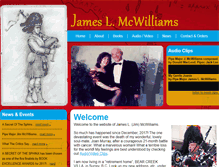 Tablet Screenshot of jameslmcwilliams.com